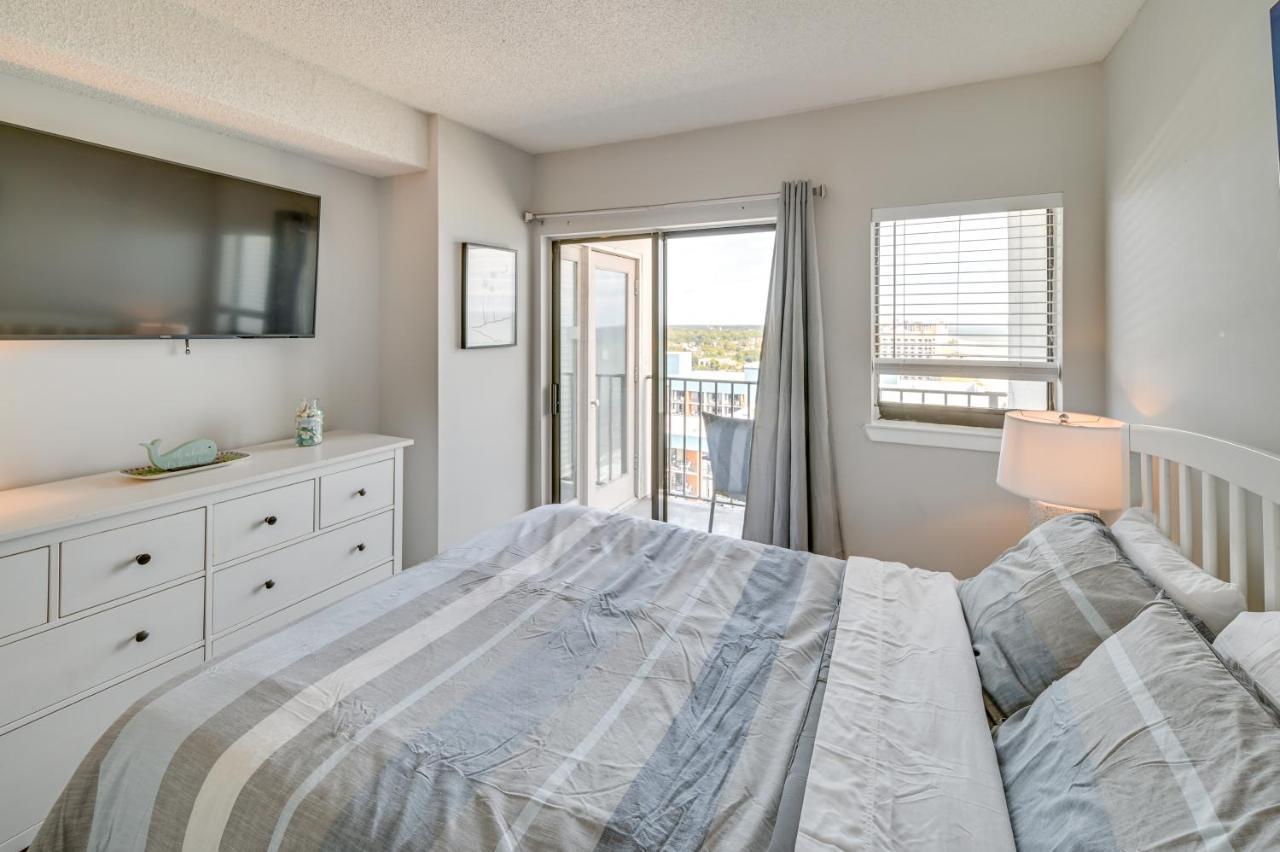 Oceanfront Myrtle Beach Condo With Balcony And Views! Экстерьер фото