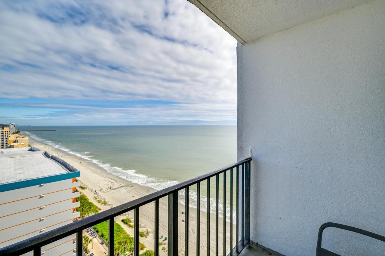 Oceanfront Myrtle Beach Condo With Balcony And Views! Экстерьер фото