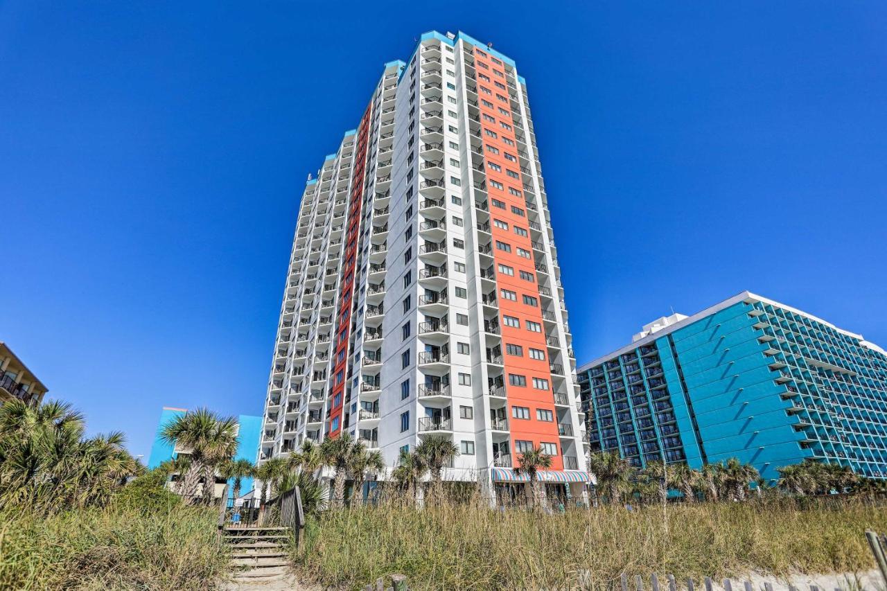 Oceanfront Myrtle Beach Condo With Balcony And Views! Экстерьер фото